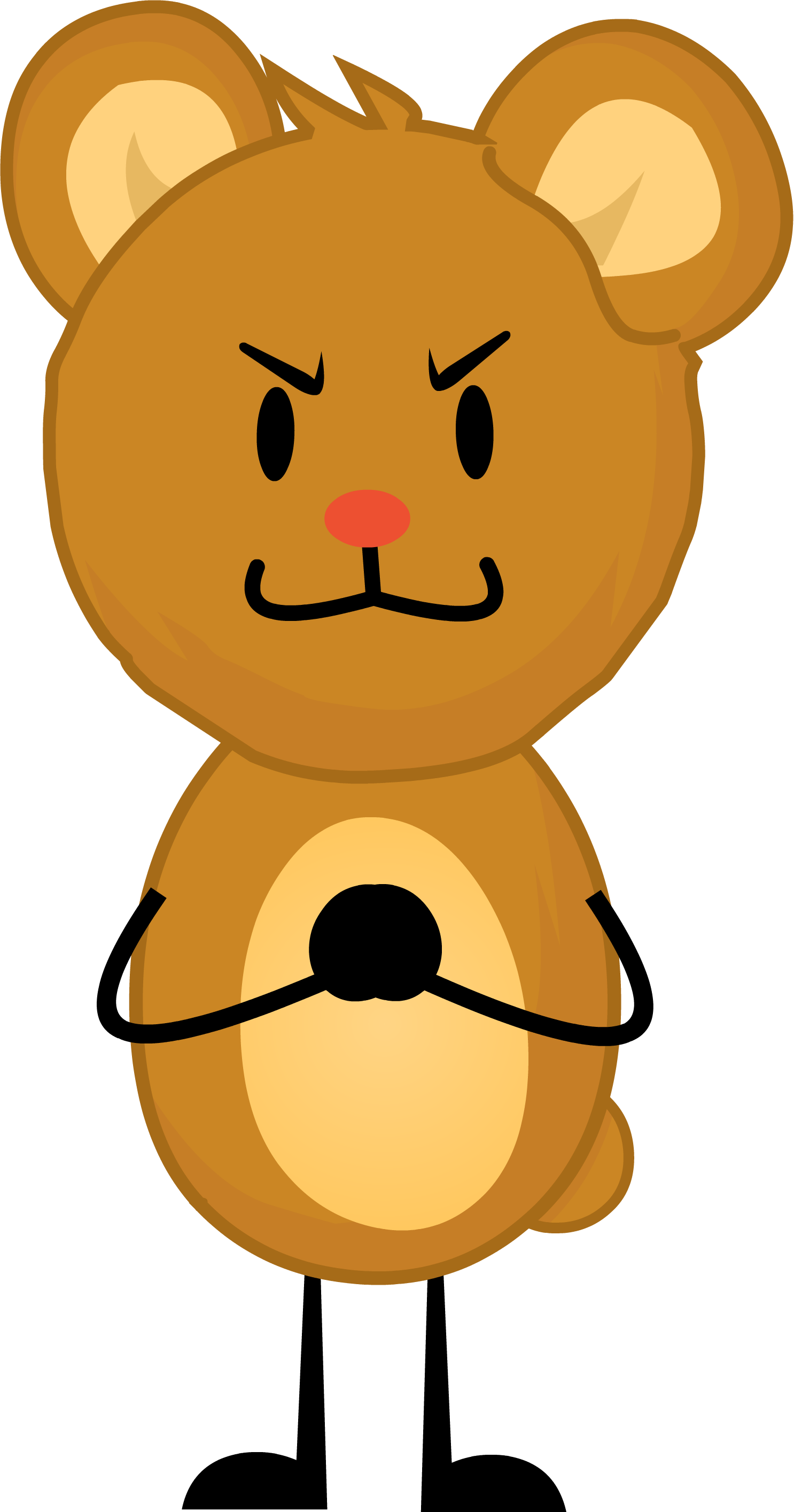 Teddybear2017 - Bfdi Teddy Bear (1486x2827)