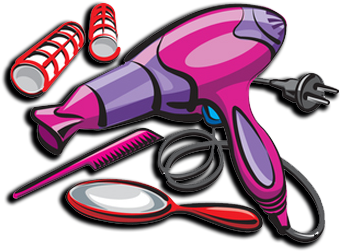 Hair Studio Will Ensure You Are Delivered Only The - Secador De Pelo Caricatura (435x284)
