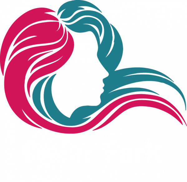 Beauty Parlour Logo Png (600x582)