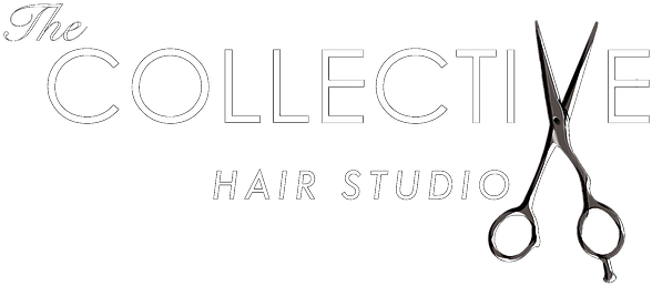 The Collective Hair Studio Logo - Scissors (605x291)