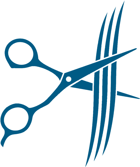 Hair Trimming - Stickalz Llc Wall Decoration For Hair Salon Logo Black (1024x681)