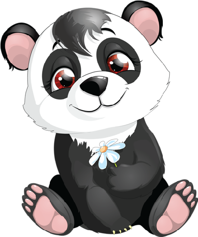 Cute Cartoon Panda Wallpaper - Cute Panda Bear Cartoon (669x800)