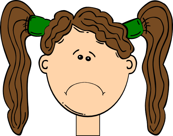 Sad Cartoon Girl Png (1280x1006)