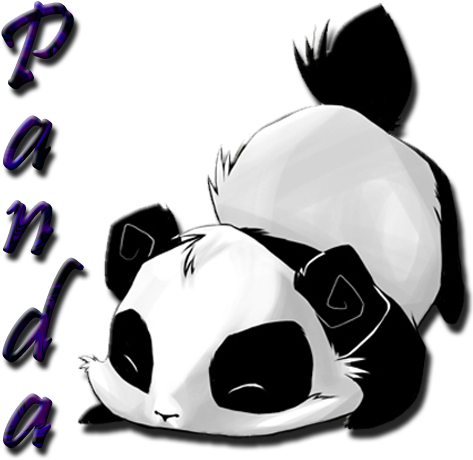 My Panda Cartoon - De Pandacornio (500x500)