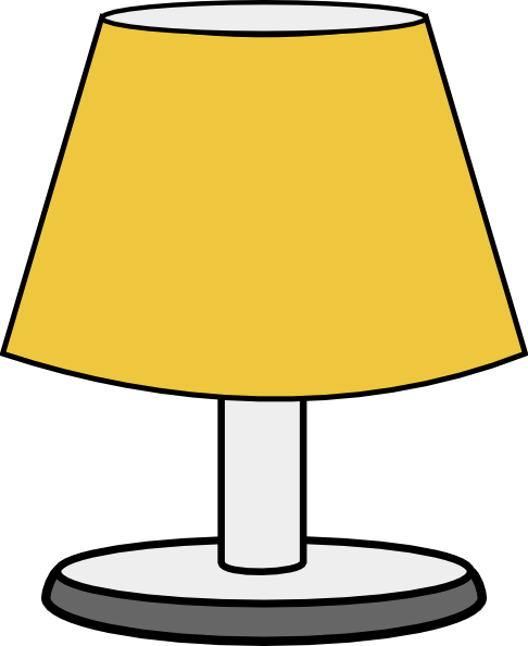 Lamp Clip Art At Clkercom Vector Clip Art Online - Clipart Images Of Lamp (486x594)