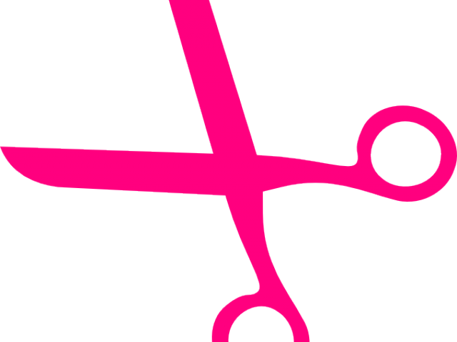 Hairdressing Scissors Clipart - Hair Salon Scissors Clipart (640x480)