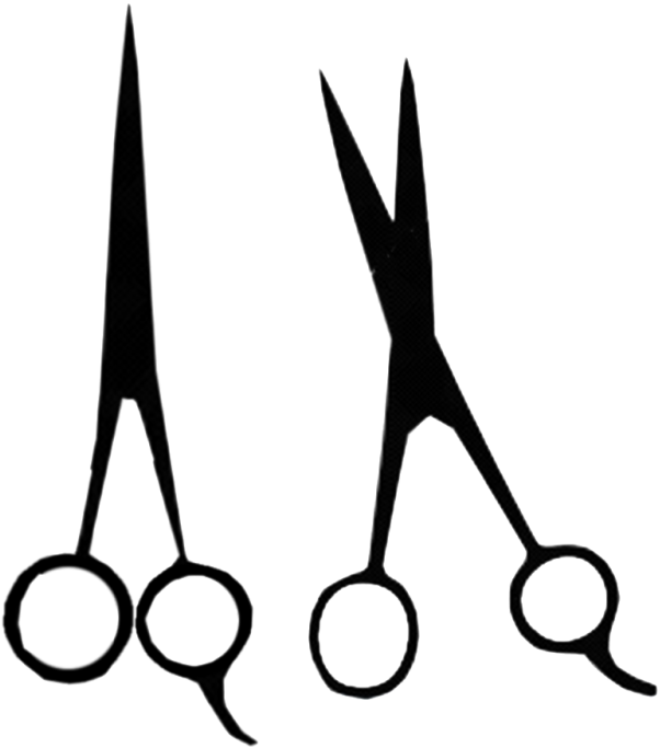 Pin Hair Cutting Scissors Clip Art - Hair Stylist Scissors Vectors (800x800)
