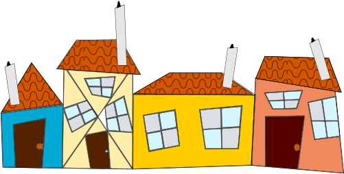 Crazy Houses Png Images 600 X - Social Studies 3rd Grade (600x350)