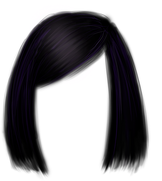 Elvis Hair Png Transparent Elvis Hair - Girl Short Hair Png (600x853)