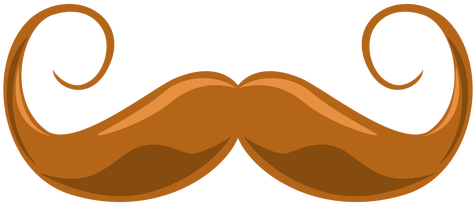 Hipster Clipart Transparent - Bigote Png (512x512)