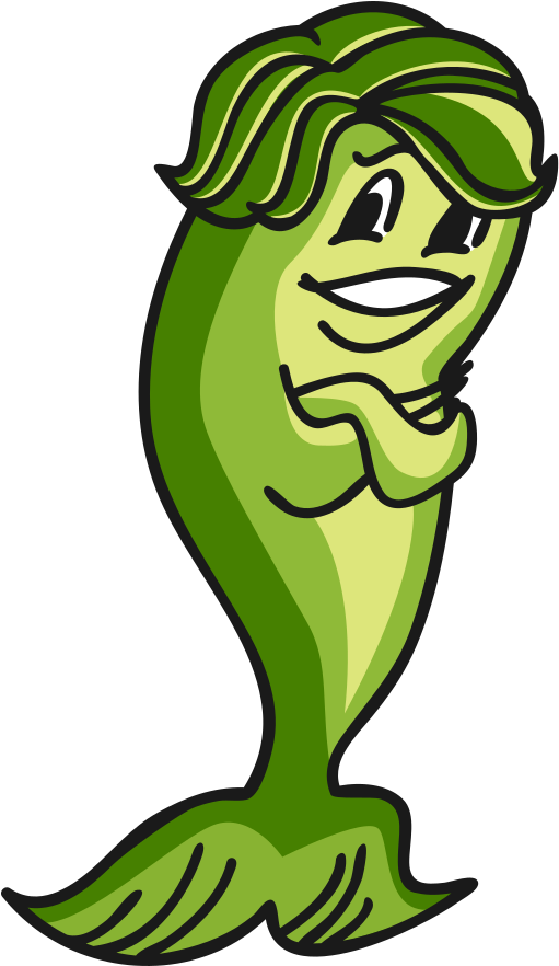 Hair Clipart Green - Hair Clipart Green (517x881)