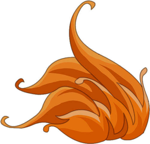 Flib's Red Tuft - Tuft Of Hair On Dragon (500x500)