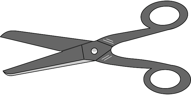 Cutting Scissors, Paper, Office, Barber, Hair, Cut, - Scissors Clip Art (640x320)