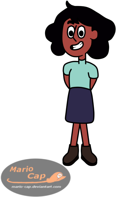 Connie Maheswaran Haircut By Mario-cap - Illustration (600x800)