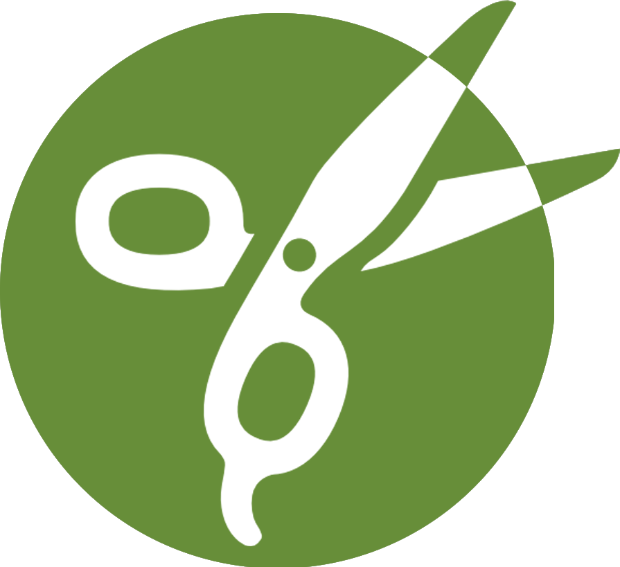 Barber Scissors White Scissors Png (895x819)