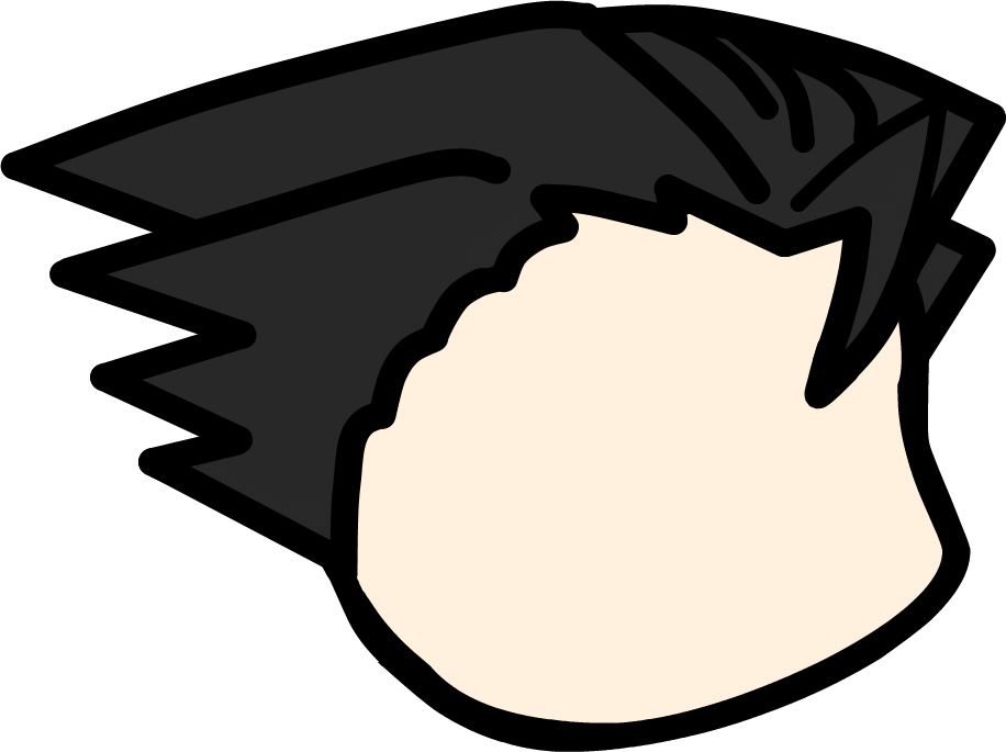 Phoenix Wright's Haircut By Rumiflan - Walfas Phoenix Wright (916x685)
