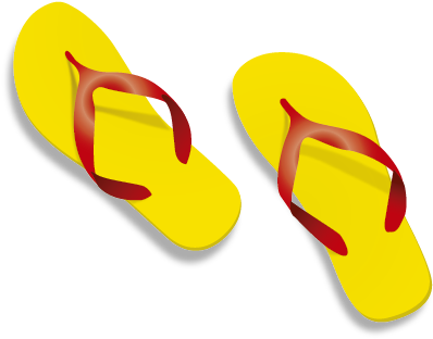 Flip-flops Png - Chancletas Png (428x335)