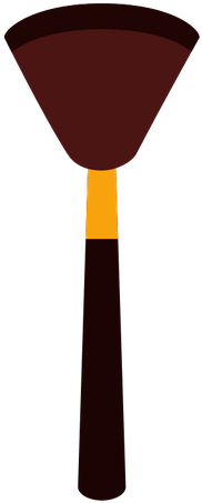 Makeup Brush Beauty Cosmetic Icon - Makeup Brush (345x550)