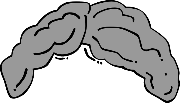 Grandpa - Grandpa Wig Clipart (600x345)