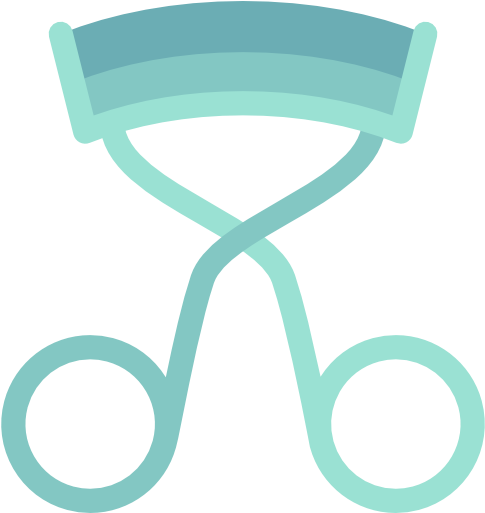 Eyelash Curlers Beauty Parlour Make-up Clip Art - Eyelash Curler (512x512)