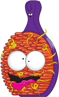 Bald Hair Brush - Grossery Gang Grotty Soap (412x406)