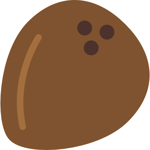 Coconut - Free - - Cartoon Transparent Coconut (512x512)