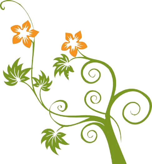 Swirl Vector Graphic - Graphics Flowers (487x525)