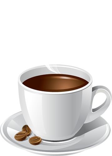 Coffee Clipart Transparent Background - Espresso Clipart (359x500)