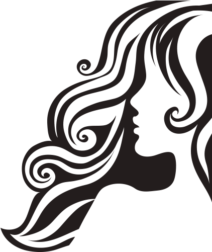 Artificial Hair Integrations Beauty Parlour Logo - Beauty Parlour Logo Design Png (500x500)