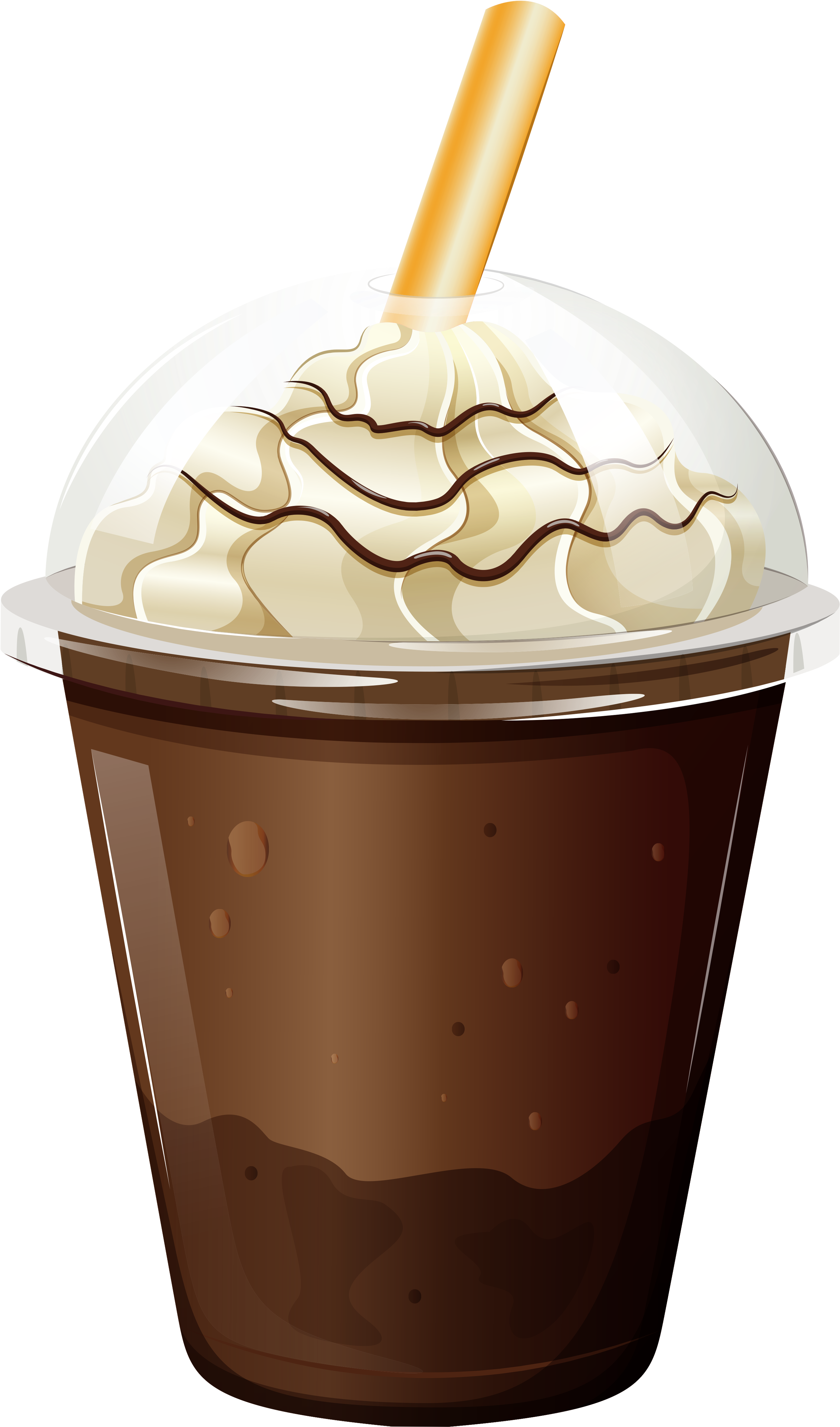 Coffee Cup With Whipped Cream Png Clipart - Coffee Cup With Whip Cream (3147x4868)