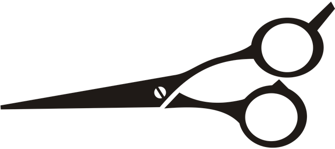 Scissors, Stylists, Hairdressers - Kéo Cắt Tóc Vector (680x340)