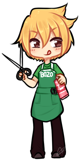 Druelbozo The Hairstylist By Lucciolacrown - Coiffeur (364x544)