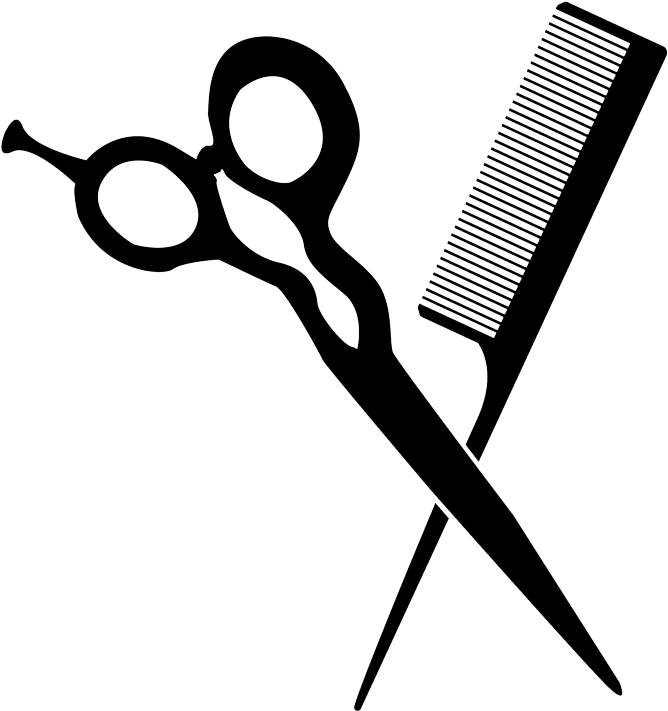 Haircuts - Hair Cutting Scissors Clip Art (800x800)