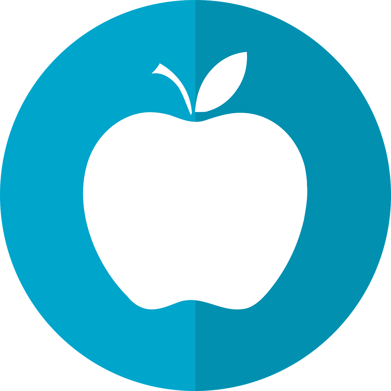 Health Vegetarian Food Icon With A Stylized Bowl And - Okta Logo Png (1280x1280)