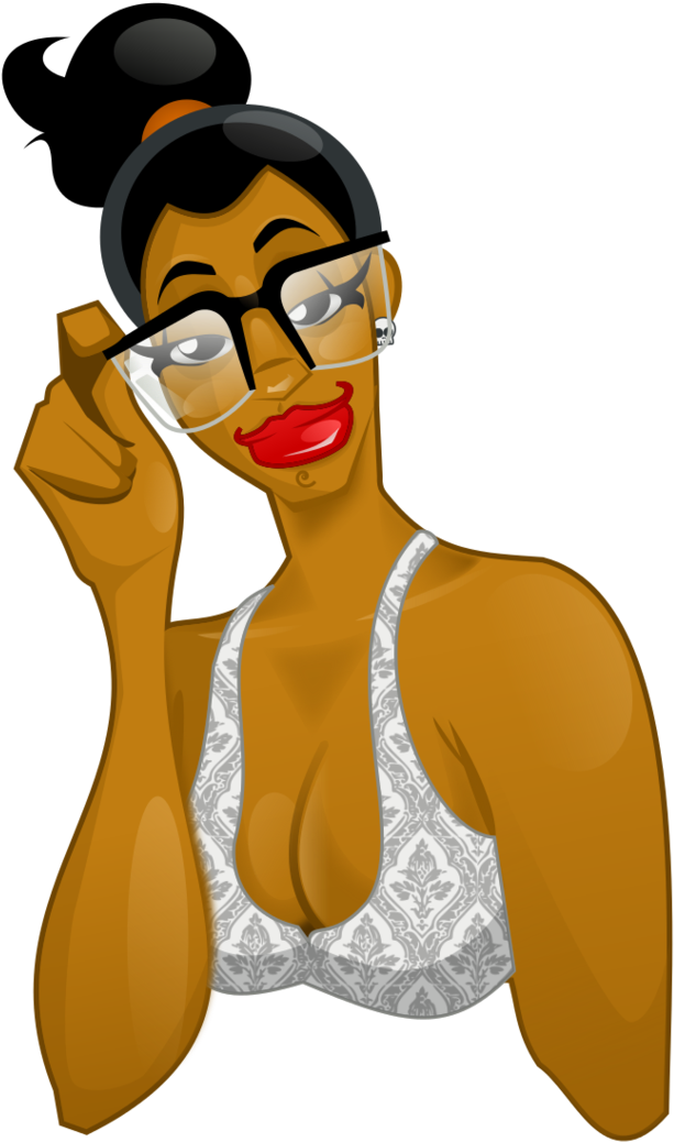 Black Girl In Inkscape By Pretojackson - Inkscape (752x1063)