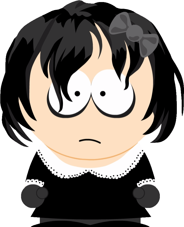 Goth Girl By Pinkhairz - Goth Pip South Park (785x910)
