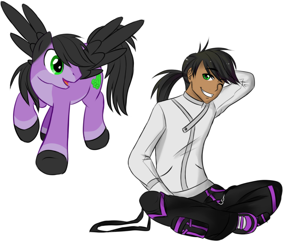 Sky Wind Humanfied By Mangaka-girl - Mangaka (966x828)