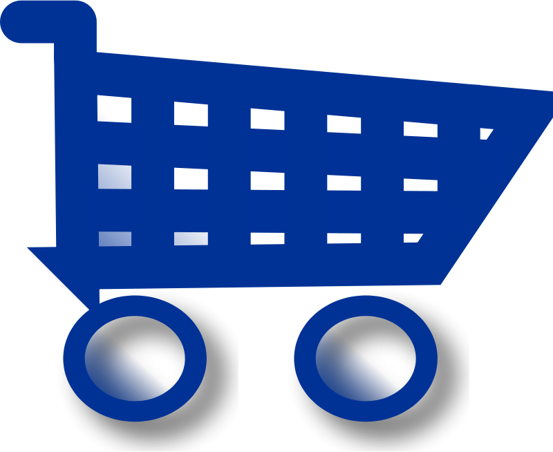 Free Shopping Cart - Shopping Cart Button Png (800x654)