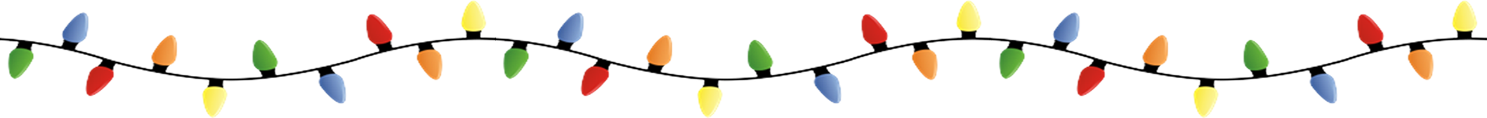 Christmas Lights Png - Christmas Lights Png (2117x169)
