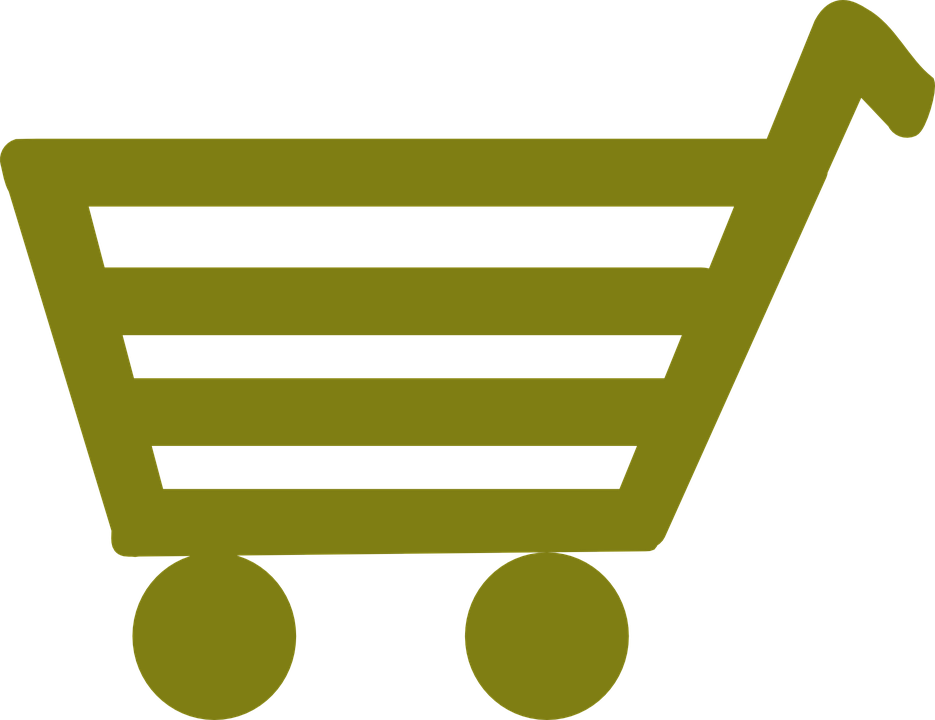 Com Analyses Cashless Transactions - Green Shopping Cart Clipart (935x720)