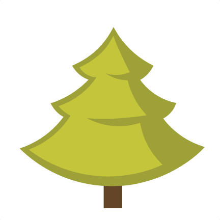 Pine Tree Svg Cut File For Scrapbooking Cute Cut Files - Christmas Tree Clip Art (432x432)