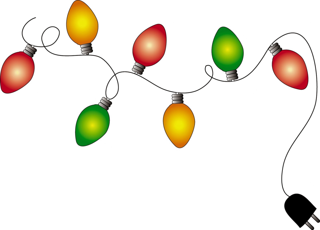 Christmas Lights Png - Christmas Lights Clipart Free (1024x735)