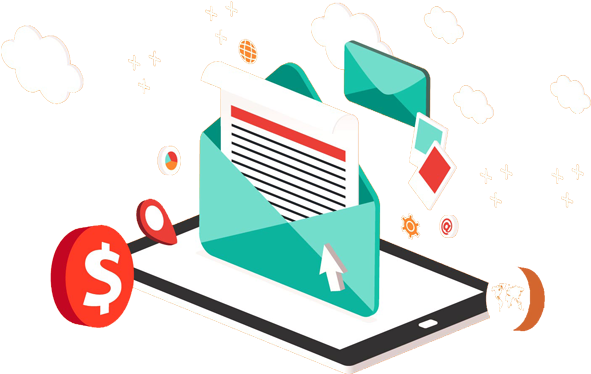 Email Marketing Clipart Png (600x403)