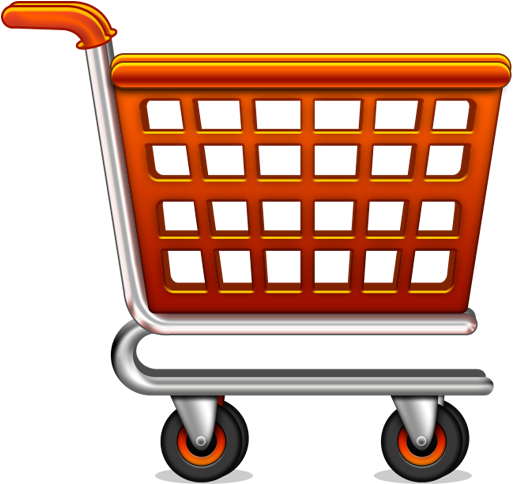 Shopping Cart Png - Shopping Basket Icon Transparent (512x512)