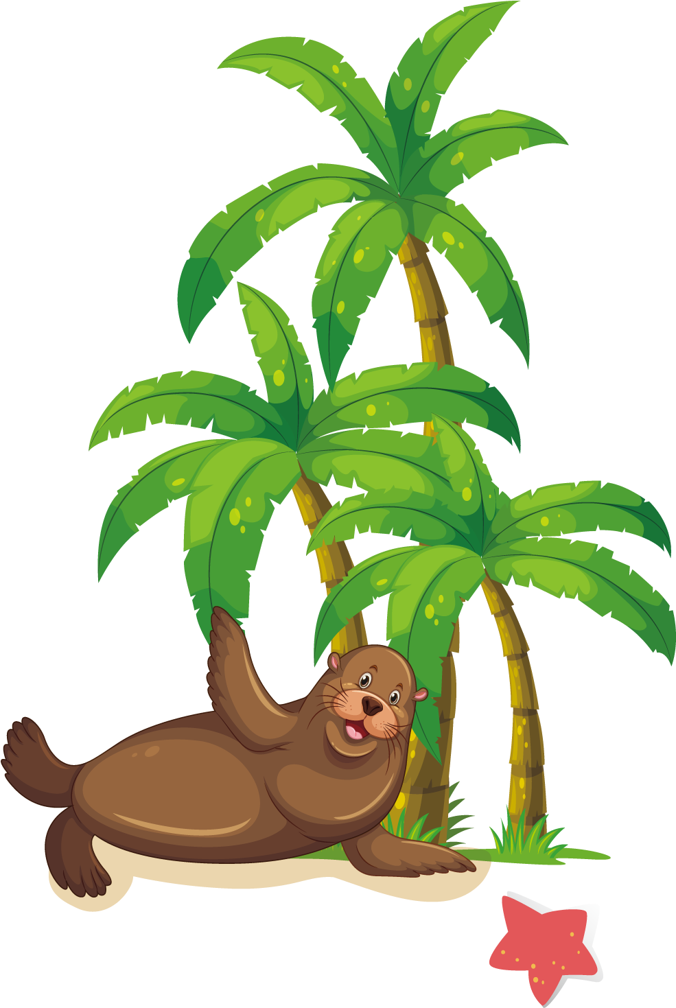 Coconut Arecaceae Animation Clip Art - Coconut Arecaceae Animation Clip Art (1500x1500)