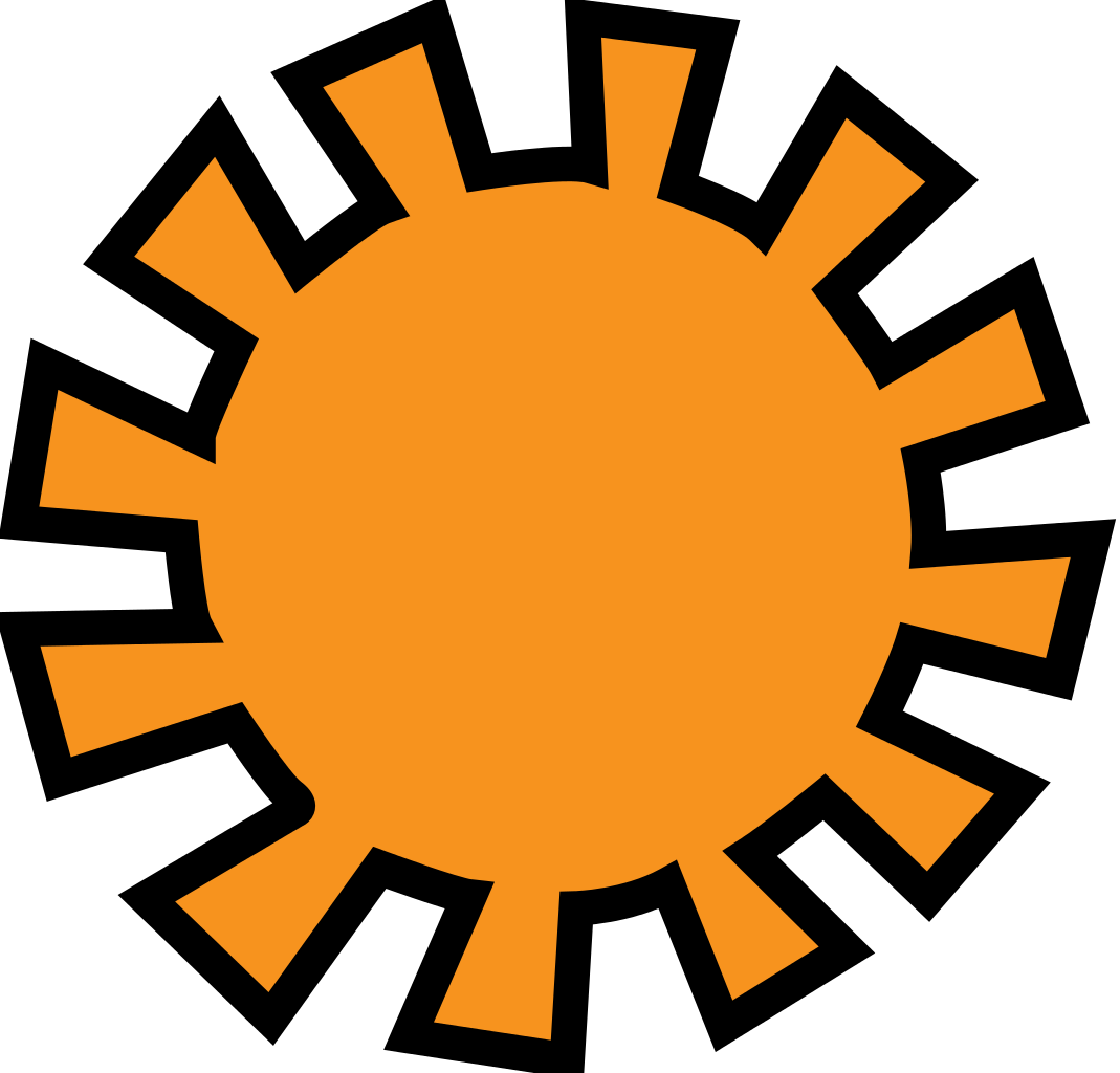 San Diego Trolley Orange Line - Clip Art (1069x1024)