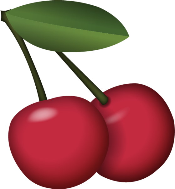 Cherry Clipart Emoji Cherry Emoji Png (600x600) Png Clipart Download
