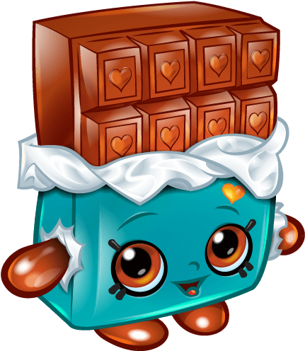 Shopkins - Official Site - Cheeky Chocolate's Smell - Icious Sticker Activities (576x495)