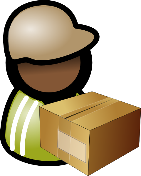 Store Keeper Clip Art (480x598)