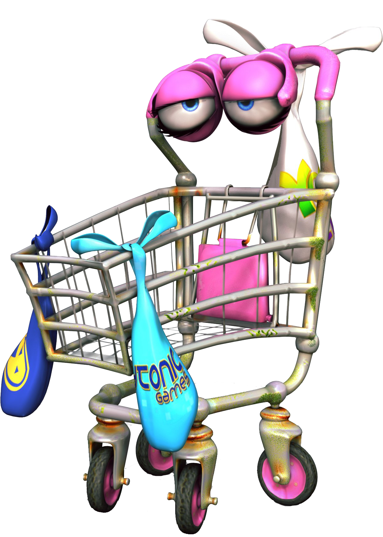 Ollie The Trolley - Dr Quack Yooka Laylee (1368x1742)